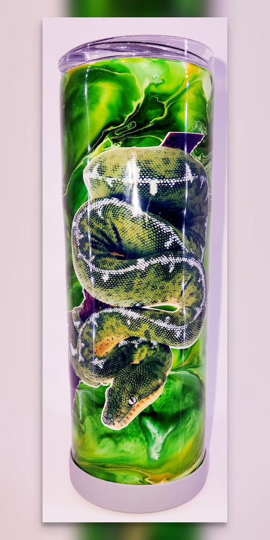 Green Tree Python Tumbler