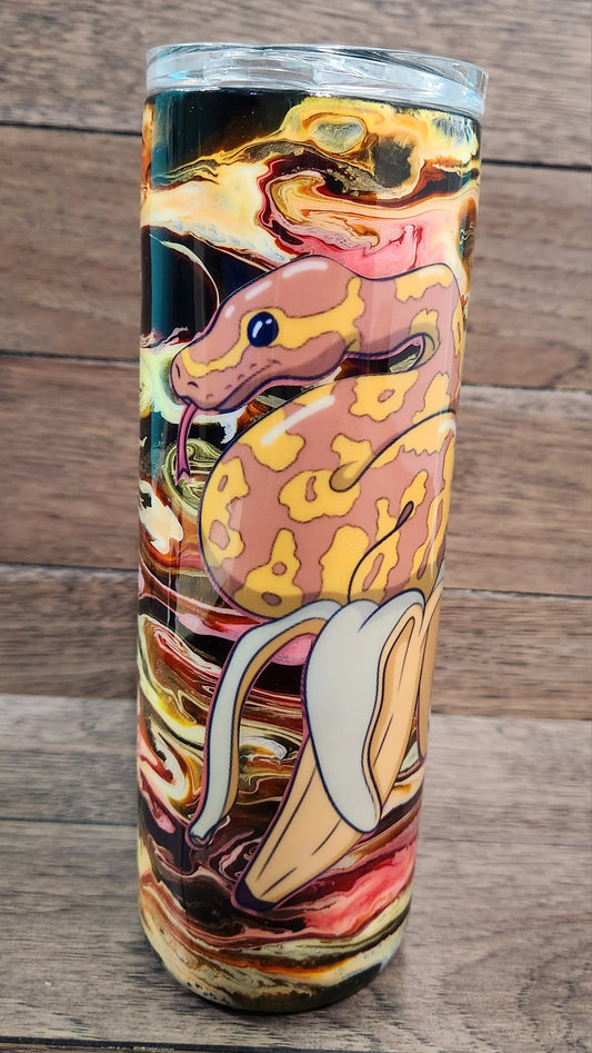 Banana Ball Python Tumbler