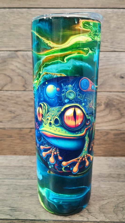 Trippy Frog Tumbler