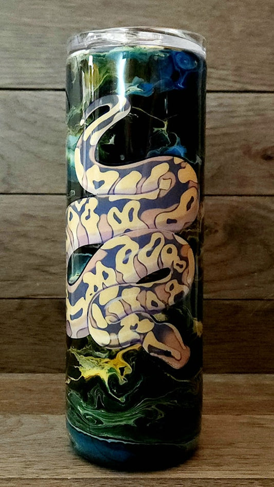 Pastel Ball Python Tumbler