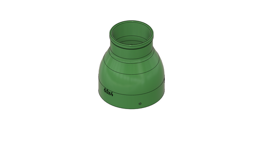 4" slip X 2.75" duct coupling -  xTool P2 and S1 Compatible