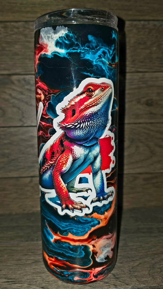 Red Bearded Dragon Tumbler