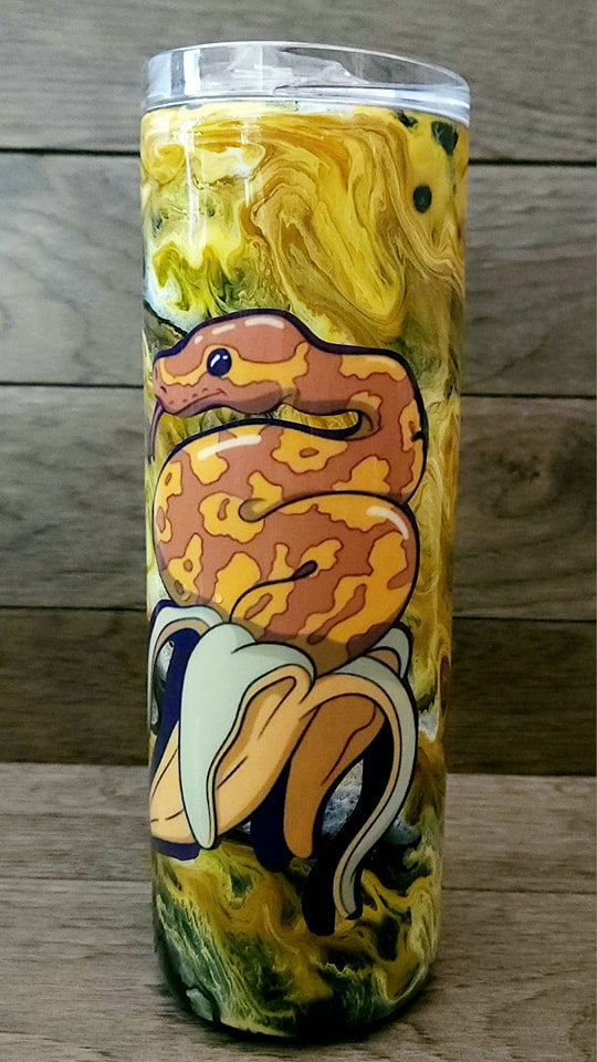 Banana Ball Python Tumbler
